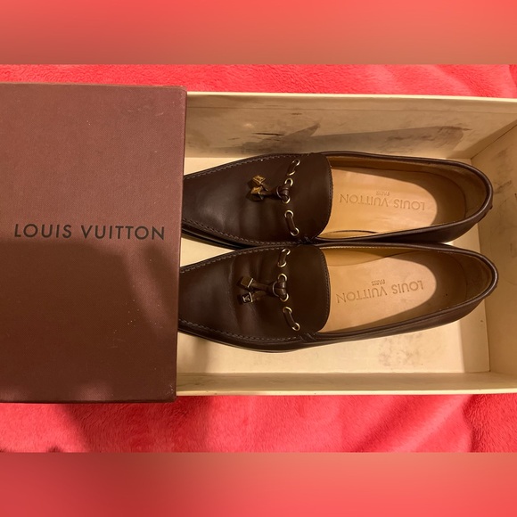 Louis Vuitton Dark Brown Men's Loafers